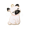 Alloy Enamel Pendants ENAM-Q447-01G-1