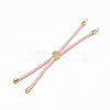 Nylon Twisted Cord Bracelet Making MAK-T003-G-3