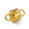 Column Brass Magnetic Clasps with Loops X-KK-M064-G-NR-3