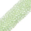 Electroplate Glass Beads Strands EGLA-A044-T1mm-A09-1