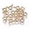 Ion Plating(IP) 304 Stainless Steel Spring Ring Clasps STAS-F224-02G-B-1