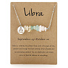 667 Stainless Steel with Natural Yellow Quartz & Natural Green Aventurine & Natural Quartz Crystal Chip Pendant Necklaces FS-WGFED6E-11-1