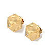 304 Stainless Steel Stud Earring Finding STAS-V015-31B-G-2