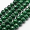 Natural Malachite Beads Strands G-F461-05-12mm-1