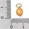 Brass Enamel Pendants KK-G605-09G-05-3