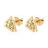 304 Stainless Steel Stud Earrings EJEW-K285-08G-1
