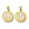 Ion Plating(IP) 304 Stainless Steel Pendants STAS-I204-U-G-1