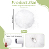 Fibre Pompom Ball FIND-WH0139-942A-2