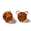Handmade Gold Sand Lampwork Beads LAMP-Q033-03A-2