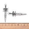 Tibetan Style Alloy Pendant X-FIND-A042-27P-2