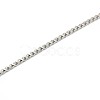 Non-Tarnish 304 Stainless Steel Venetian Chain Necklace MAK-G004-06P-2