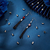 200Pcs Iron Folding Crimp Ends IFIN-GA0001-50A-5