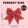 10Pcs Glitter Foam Bowknot Ornament Accessories FIND-GF0008-55A-2