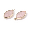 Natural Rose Quartz Pendants G-L514-023A-2