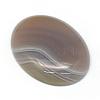Oval Dyed Natural Striped Agate/Banded Agate Cabochons G-R349-30x40-12-2