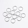 Tarnish Resistant 304 Stainless Steel Open Jump Rings STAS-P151-04-1