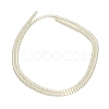 Electroplate Glass Beads Strands GL-CBAA615-01C-2