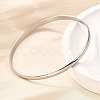 304 Stainless Steel Plain Bangles for Women BJEW-V004-02A-P-1