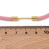 Adjustable Nylon Cord Necklace Making KK-CBACFA2-02G-27-2