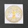 Self Adhesive Brass Stickers DIY-E015-37C-3