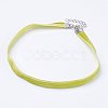 Cloth Gothic Choker Necklaces NJEW-E085-30F-3