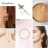 20Pcs 4 Style Rack Plating Alloy Bead Frame FIND-CA0006-18-6