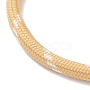Ployester Core-Wrapped Round Cord Necklace Making KK-CBACFA2-03G-24-2
