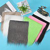 Faux Fur Squares Fabric BJEW-WH0515-11E-4