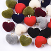 Flocky Acrylic Pendants X1-FIND-T046-28-1