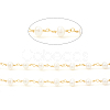 3.28 Feet Brass Handmade Beaded Chain X-CHC-I031-05B-1