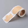 Self-Adhesive Kraft Paper Gift Tag Stickers DIY-G021-06-2