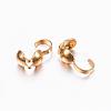 304 Stainless Steel Bead Tips STAS-L187-07G-2