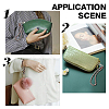 WADORN 2Pcs 2 Color Alloy with PU Leather Bag Strap FIND-WR0002-20-5