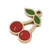 304 Stainless Steel Enamel Charms STAS-I338-01G-09-2