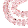 Transparent Glass Beads Strands GLAA-Q114-01A-A02-3