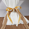 10M Burlap Braided Ribbons OCOR-WH0093-32-6