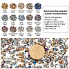 ARRICRAFT 300Pcs 15 Colors Electroplate Non-magnetic Synthetic Hematite Beads G-AR0003-99-2