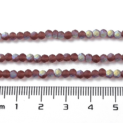 Imitation Jade Glass Beads Strands EGLA-YW0003-19B-10-1