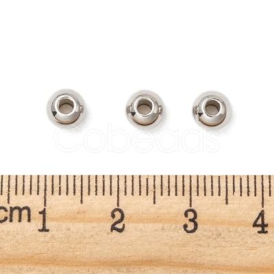 Tarnish Resistant 316 Stainless Steel Spacer Beads STAS-G176-46P-C-1
