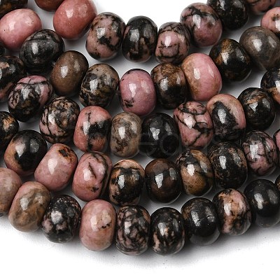 Natural Rhodonite Beads Strands G-A280-A21-01-1