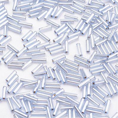 Glass Bugle Beads SEED-E001-9mm-32-1
