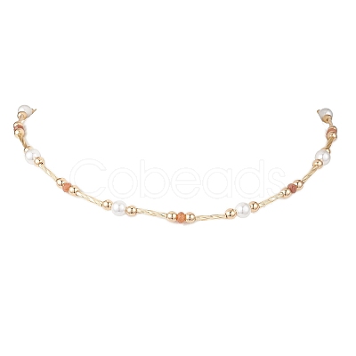 Natural Malaysia Jade Necklaces NJEW-JN05339-03-1