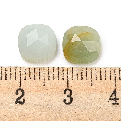 Natural Flower Amazonite Cabochons G-M431-01M-1