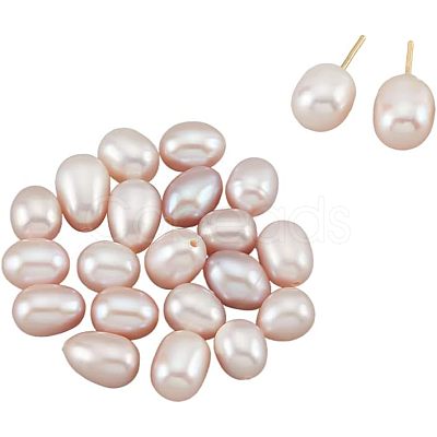 Nbeads Natural Cultured Freshwater Pearl Beads PEAR-NB0001-91A-1