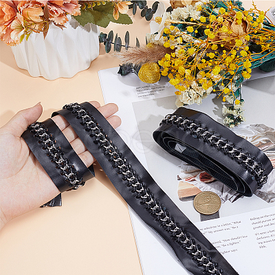 2 Yards Flat PU Imitation Leather Cords OCOR-CL0001-08B-1