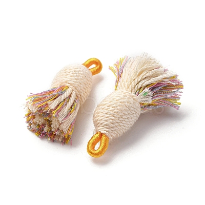 Cotton Tassel Pendants FIND-D302-02B-1