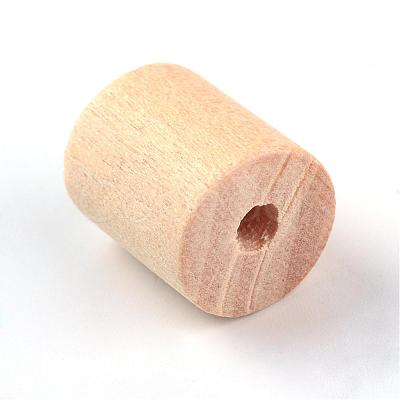 Unfinished Wood Beads WOOD-S659-27-LF-1
