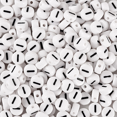 500Pcs Acrylic Beads SACR-TA0001-55I-1