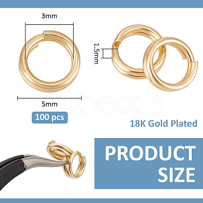 2Sets Brass Keychain Clasps KK-BC0014-47B-1