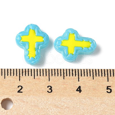 Baking Paint Glass Enamel Beads BLOW-D300-06R-1